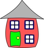 Cartoon House N10