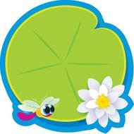 Lily Pad Clip Art drawing