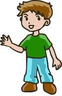 Boy Clip Art drawing