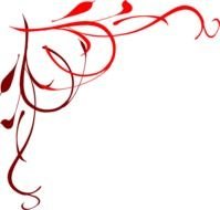 Heart Flourish Clip Art