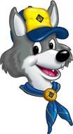 Clip art of Cub Scout Wolf