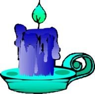 Green Candle Clip Art N2