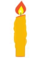 Birthday Candle as a picture for clipart
