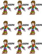 clipaart of the Josephs