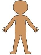 clipart of the body