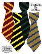 Harry Potter Tie Printable