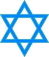 Star Of David Border Clip Art
