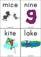 Long Vowel Silent E Worksheets