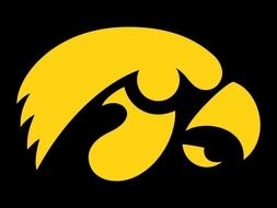Iowa Hawkeyes Logo darwing