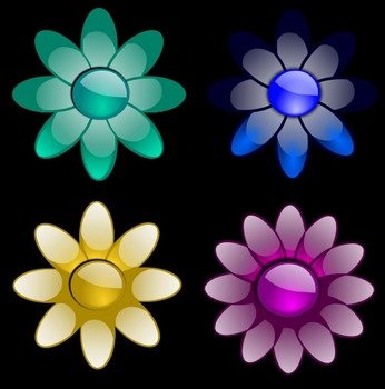Flowers 3 Clip Artpng