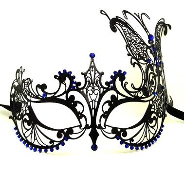 Butterfly Masquerade Mask Clip Art