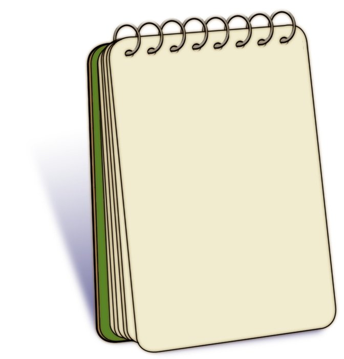 Note Pad Clip Art N2