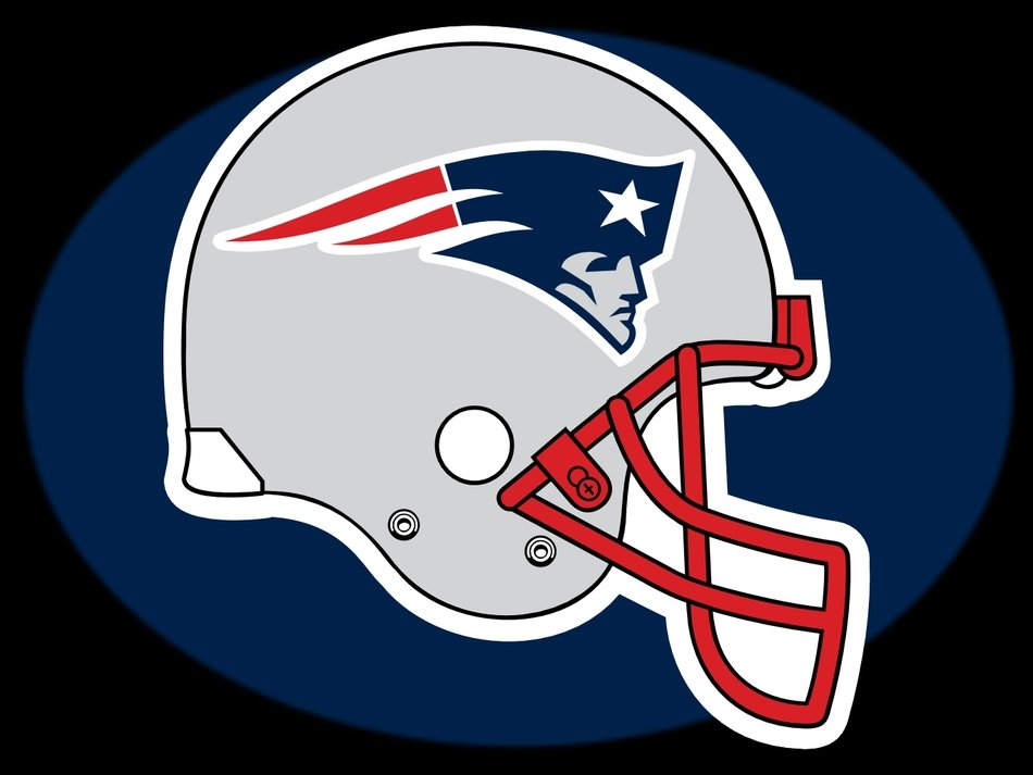 logo of patriot new england on a helmet