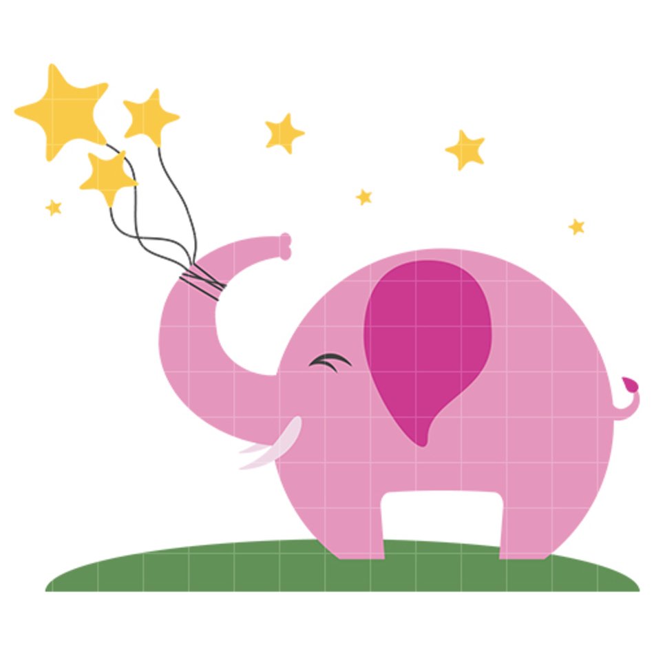 Cute Elephant Clip Art