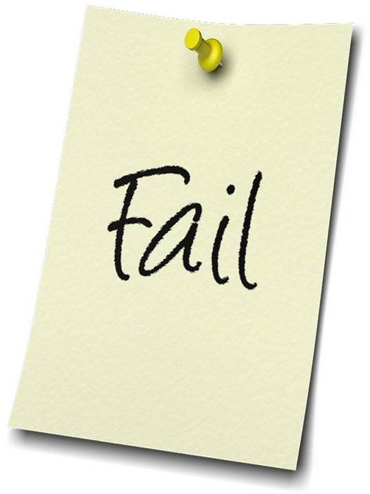 Fail Clip Art drawing