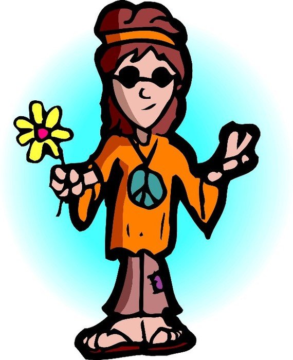 Hippie Peace Clip Art