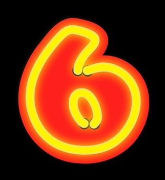 Neon Number