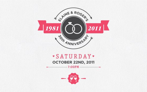AnniversaryMost Invitation Templates