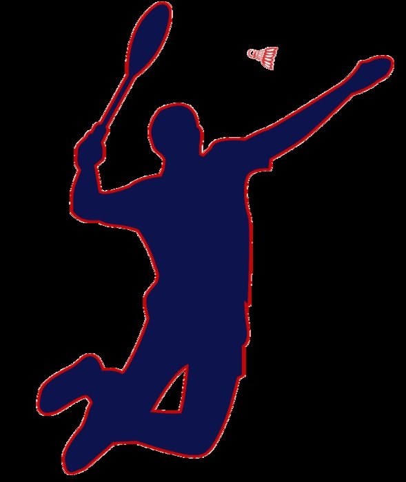 Badminton Logo drawing