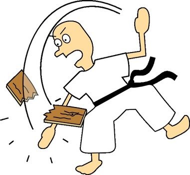 Karate Chop Clip Art
