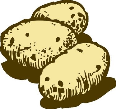 Cartoon Potato Clip Art