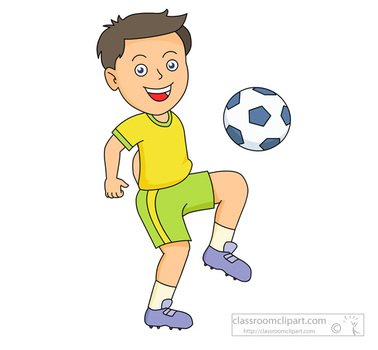 Boy With Soccer Ball