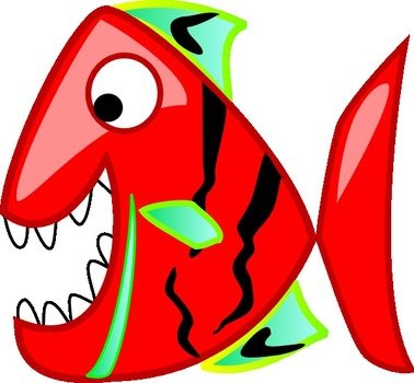Red Fish Clip Art N2
