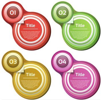 Free Vector Banner Creative Option Banners