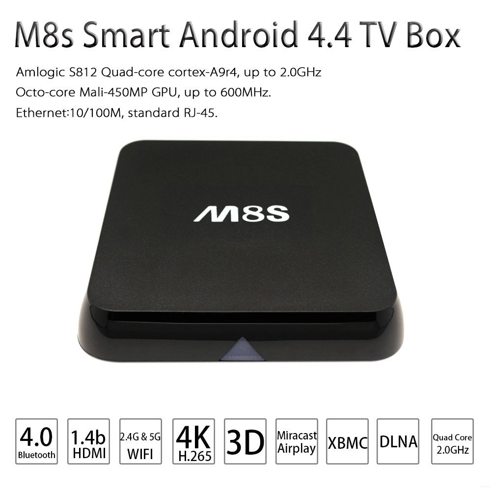 Andoer M S Smart Android Tv Box Android Amlogic S Quad Core G G Uhd K Xbmc Hdmi Mini