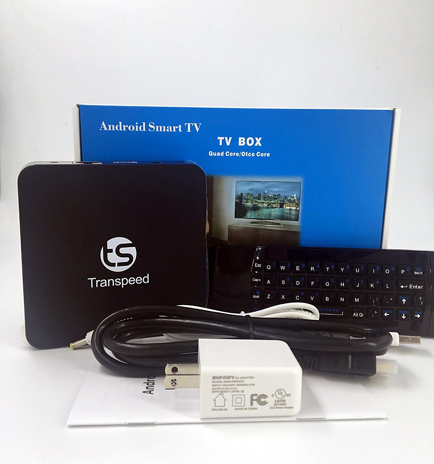 Transpeed S Amlogic Quad Core Ghz G G Ram Tv Box G Air Mouse Keyboard Android