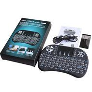 I8 Backlight Touchpad 2.4G Mini Wireless Keyboard &amp; Mouse Combo Multi-media Portable Handheld Keyboard for PC... N7