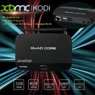 Andoer F7 Android 4.4 TV Box RK3128 Quad-Core 1G / 8G Full HD 1080P Mini PC Kodi / XBMC / Miracast / DLNA H.265... N5