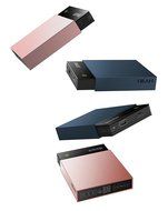 YIBAN Portable Smart WiFi Fan Box with Storage Function (Dark Blue) N5