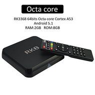 Android 5.1 Tv Box Rockchip 3368Octa-Core 2G/8G Dual 2.4G/5.0G AP6330 Wifi Support H.265 4K Media Player