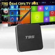 [2016 Latest Model] REDGO T95 Android Amlogic S905 Quad Core Dual Wifi Module Kodi 16.0 Tons of Preloaded Add-ons...