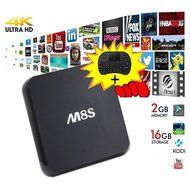 REDGO 4K XBMC KODi Full HD M8S Android Dual band 2.4G/5G wifi TV Box 2G RAM 8G ROM Quad Core Amlogic S812 Chipset... N8