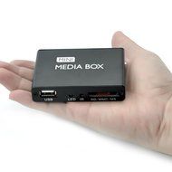 Mini HD Media Box Player, Full HD 720P Playback via HDMI - Play Movies/Pictures/Files directly on your TV N2