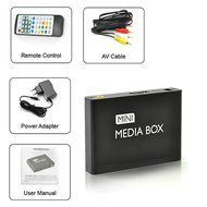 Mini HD Media Box Player, Full HD 720P Playback via HDMI - Play Movies/Pictures/Files directly on your TV N9