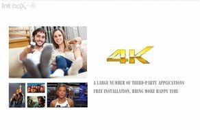 SinKinFon Int SKF-i8 4K HD Bluetooth 4.0 Android TV Box Android 6.0 Qcta Core Smart TV Box 2GB 8GB, Amlogic S912... N3