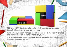 KOLOF T95K Pro Amlogic S912 TV BOX 2GB 16GB Octa Core Android 6.0 HD 4K 1080P 3D Streaming Media Players Support... N4