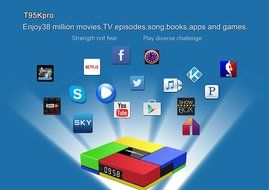 KOLOF T95K Pro Amlogic S912 TV BOX 2GB 16GB Octa Core Android 6.0 HD 4K 1080P 3D Streaming Media Players Support... N8