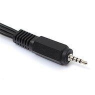 5ft/1.5m 2.5mm Jack Male Plug To 3 RCA Male Phono Audio Video AV Out Cable N4