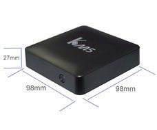 HUBEE NEXBOX Android 6.0 S905X chip 64-bit System Memory 1 +8, 2.4G Wifi 10/100M KODI 17.0 Compact TV Box N3