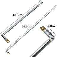 BephaMart Full-channel AM FM Radio Telescopic Antenna Replacement 63cm Length 4 Sections N2