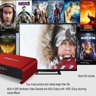 Edal Android 6.0 TV BOX, T95U Pro Kodi 16.1 Amlogic S912 Octa-core 2GB 16GB LAN 100M/1000M with Fully Loaded Unlocked... N3