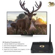 Orask Q Box Android 6.0 Google TV Box Amlogic S912 Streaming Media Player 2GB RAM 16GB ROM Dual Band Wifi Bluetooth... N3
