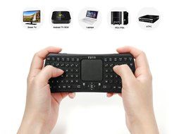 Lollipop Mini Bluetooth 3.0 Keyboard Wireless Handheld Remote Control Touchpad Keyboard for Laptop, Tablet, PS4... N2