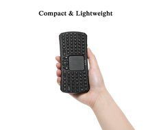 Lollipop Mini Bluetooth 3.0 Keyboard Wireless Handheld Remote Control Touchpad Keyboard for Laptop, Tablet, PS4... N4