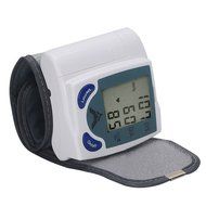 Joyoldelf Easy Read LCD Digital Wrist Blood Pressure Monitor N4