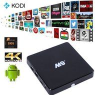 ESHOWEE Amlogic S905 M9+ 64bit Streaming Media Player M9 Plus 4K and Kodi Smart 1G 8G Android 5.1 TV Box US Plug